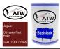 Preview: Jaguar, Odyssey Red Pearl, 1AH / CAX / 2165: 500ml Lackdose, von ATW Autoteile West.